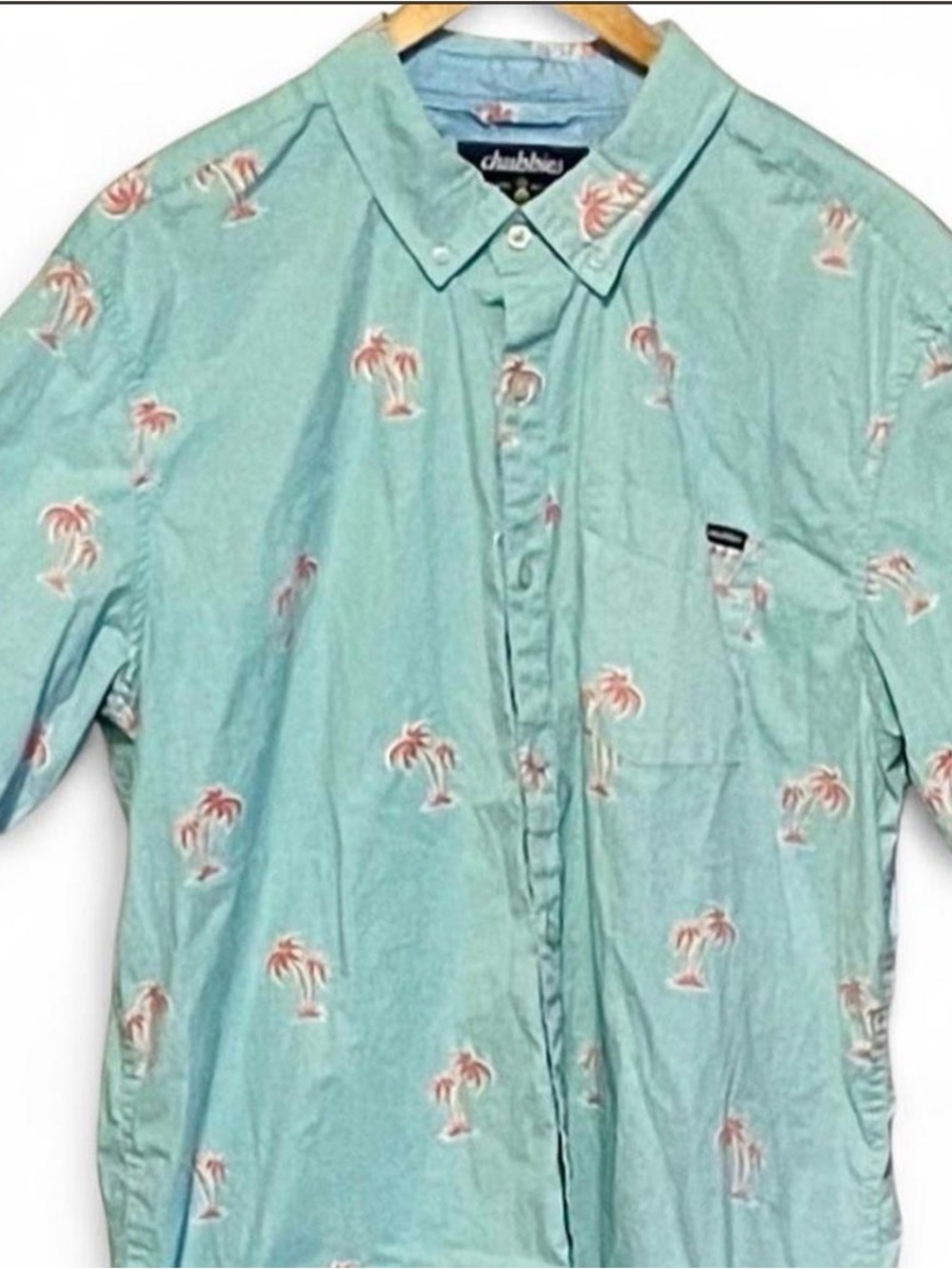 Chubbies Men’s Hawaiin Button Down Shirt P-P23” L-29”